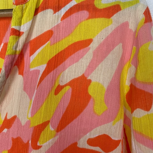 J.Crew Cotton 3/4 Sleeve Swim Coverup/Tunic - Picture 6 of 8